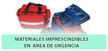 Materiales imprescindibles en Area de Urgencia